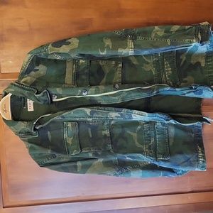 Free People  Camouflage Jacket NWT